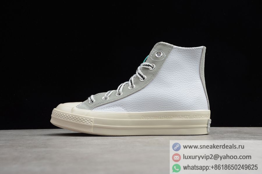 Fragment Design X Converse Chuck 70 Hi 2.0 White Grey 169054C Unisex Skate Shoes